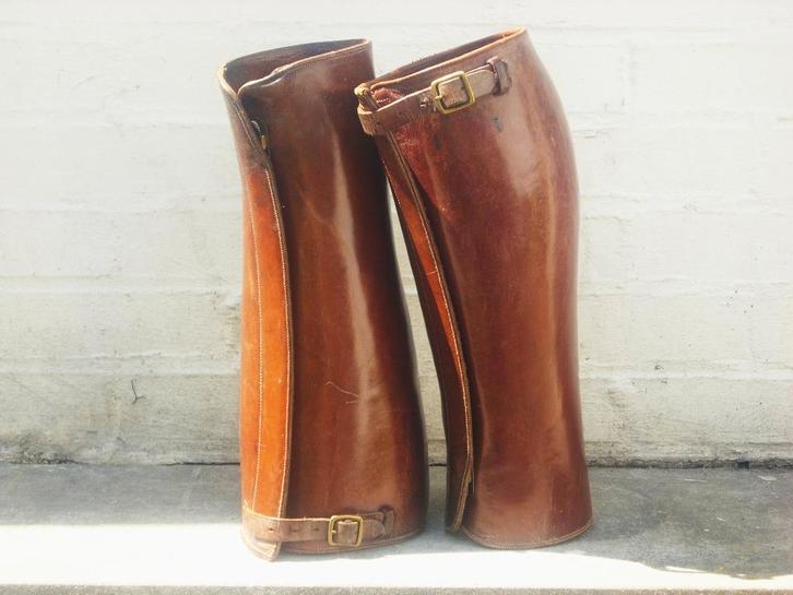 Jambières ABBL fabrication anglaise pour Olyslager à Anvers, Collections, Objets militaires | Général, Armée de terre, Envoi