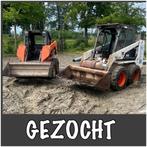 !!!gezocht!!!Bobcat,schranklader,kniklader,minigraver, Articles professionnels, Enlèvement ou Envoi