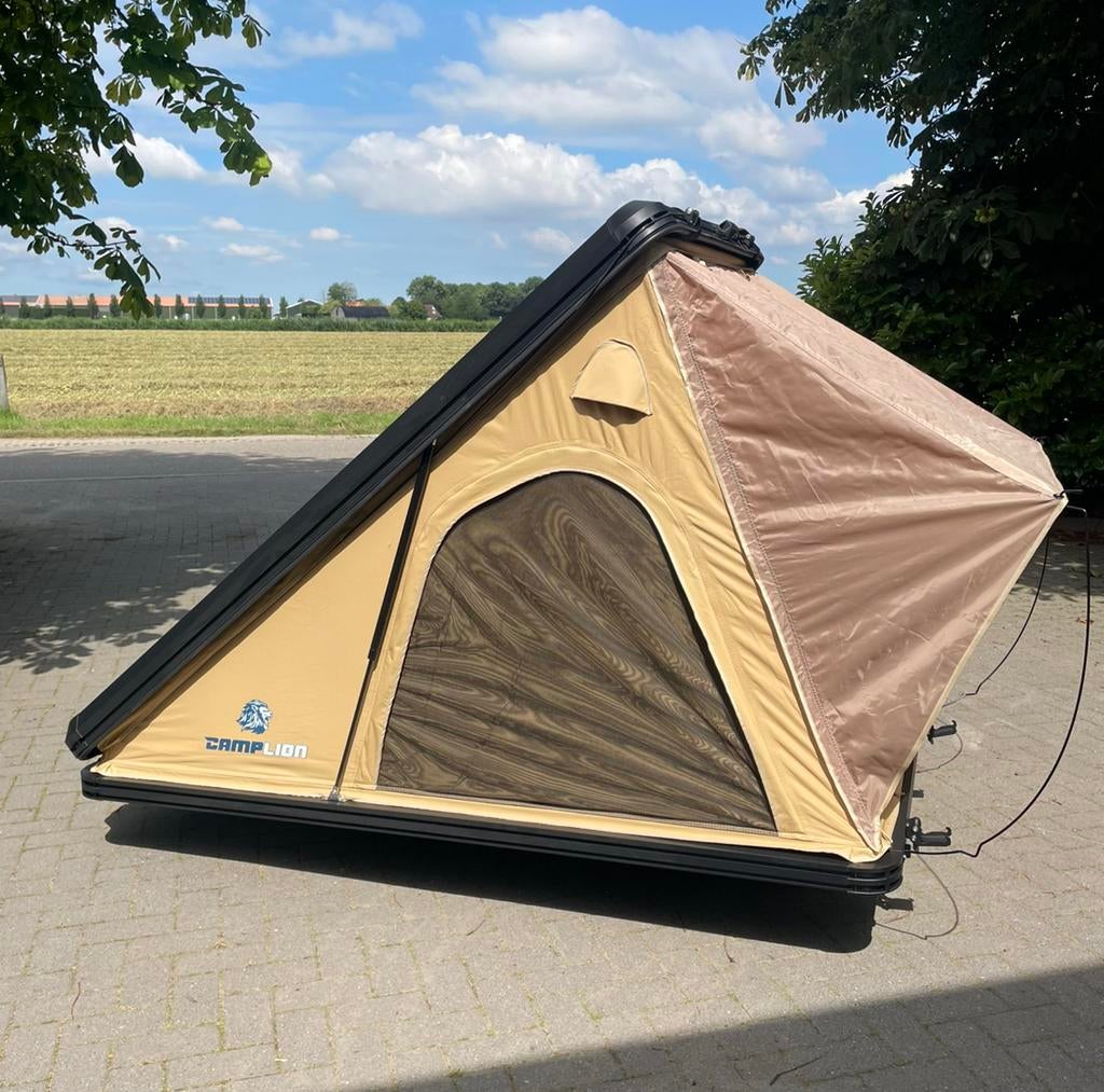 Camplion Hardshell Daktent +Winter isolatie + ladder, Caravans en Kamperen, Tenten, tot en met 2, Nieuw, Ophalen of Verzenden