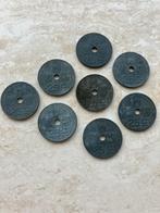 Lot 8 ZINKEN Oorlogsmunten 25 cent 🇧🇪., Postzegels en Munten, Munten | België, Ophalen of Verzenden