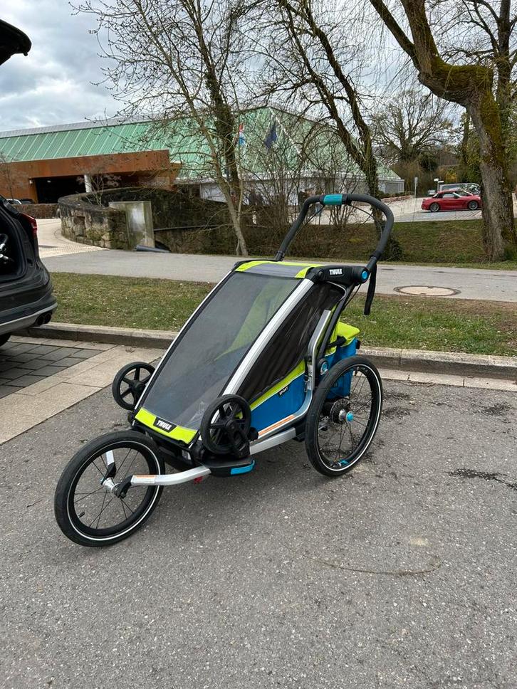 Thule Charriot, Vélos & Vélomoteurs, Accessoires vélo | Remorques, Comme neuf, Enlèvement