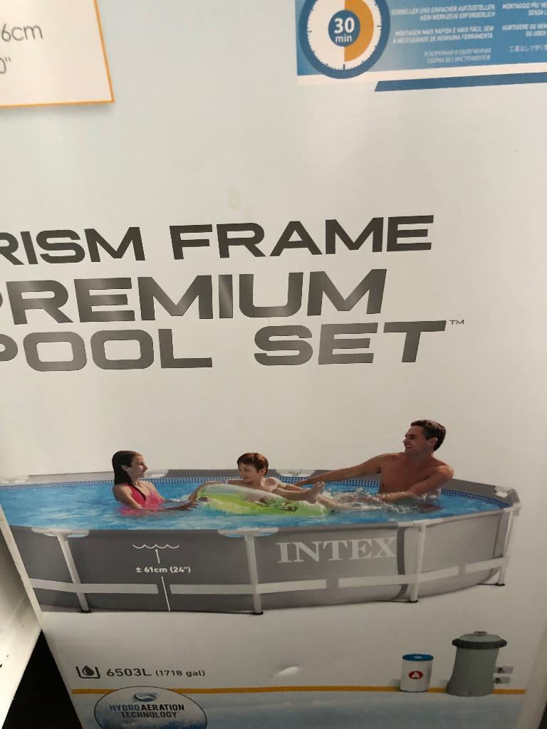 Piscine Intex 3,66 diamètre 76 cms hauteur, Jardin & Terrasse, Piscines, 200 à 400 cm, 300 cm ou plus, Rond, Enlèvement