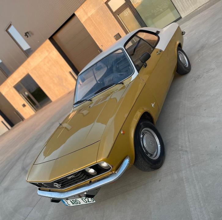 OPEL MANTA -A- 1.6 S VAN 1973 - 42.000KM, Autos, Opel, Entreprise, Achat, Manta, Essence, 2 portes, Boîte manuelle, Autres couleurs