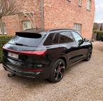 Audi eTron 55 - Full option S Line, Auto's, Audi, Zwart, Zwart, Leder, Elektrisch