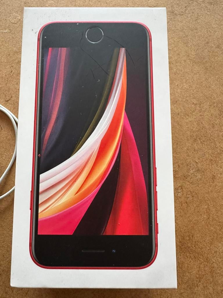 Iphone 2020 SE te koop, Telecommunicatie, Mobiele telefoons | Apple iPhone, Ophalen, Zo goed als nieuw, Rood