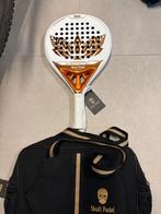 Raquette de padel Skull blanc/doré + sac, Sports & Fitness, Enlèvement ou Envoi, Neuf