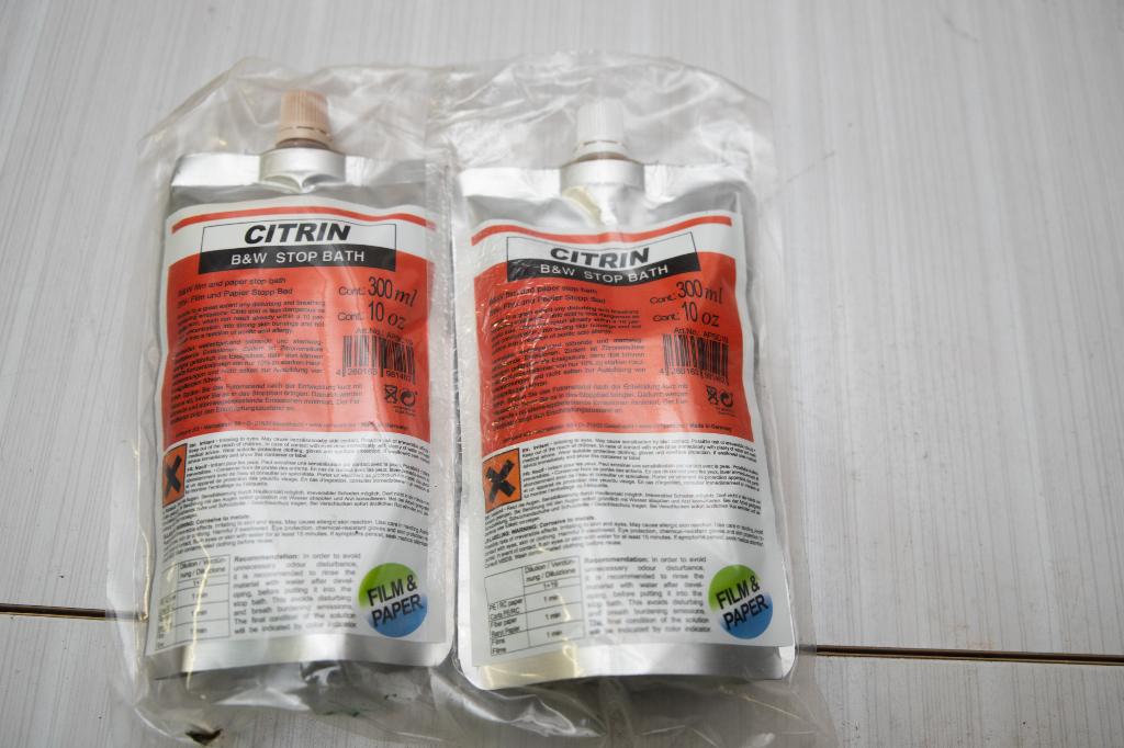 Rollei Citrin Stop Bath 2 pièces, Enlèvement ou Envoi, Comme neuf