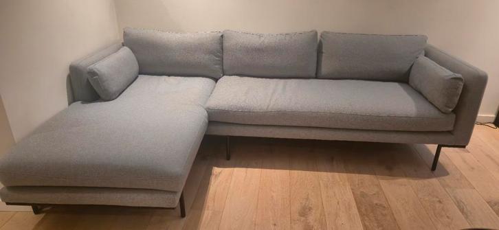 3 zits Zetel met linker longchair - Merk: Made, Huis en Inrichting, Zetels | Zetels en Chaises Longues, Ophalen