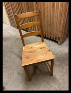 Gratis 4 stoelen, Huis en Inrichting, Ophalen, Gebruikt, Hout, Vier