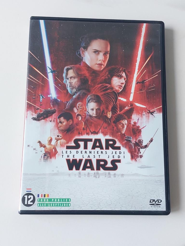 DVD Star Wars (The Last Jedi), CD & DVD, DVD | Science-Fiction & Fantasy, À partir de 12 ans, Enlèvement ou Envoi, Utilisé, Science-Fiction