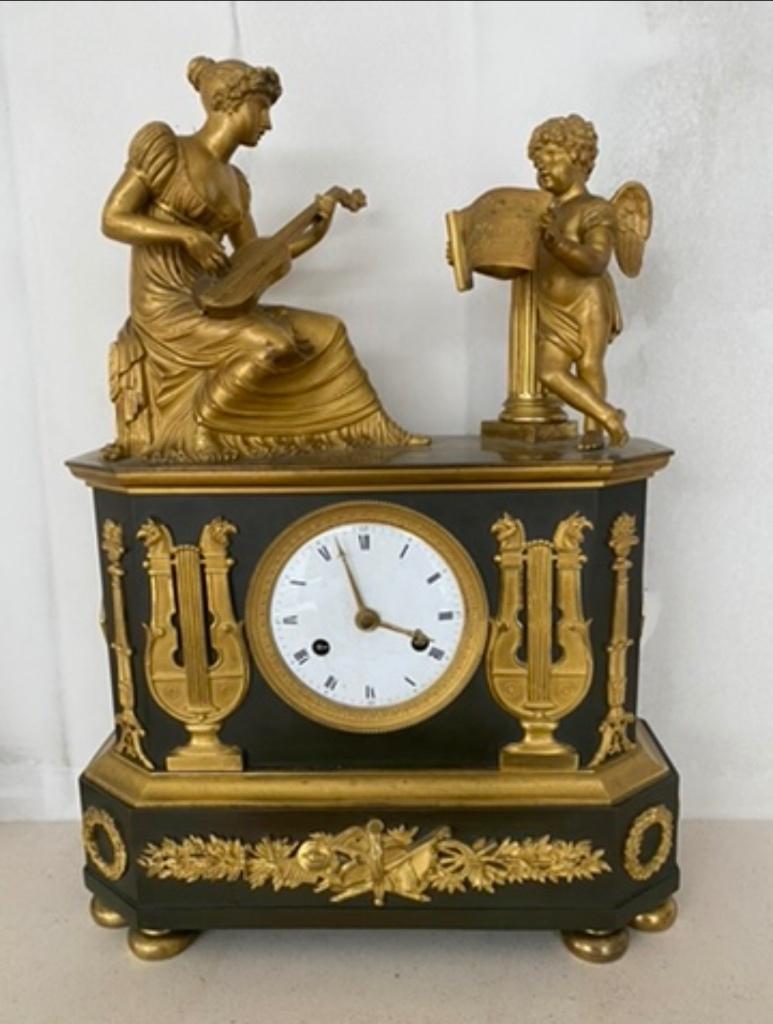 Antieken klok, Ophalen