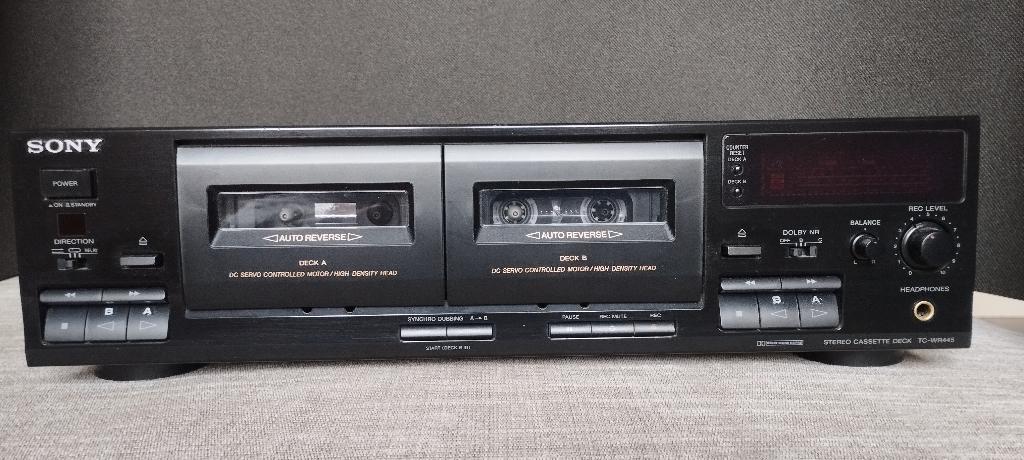 Double deck Sony TC-WR445, Enlèvement, Double, Sony, Auto-reverse
