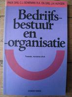 Bedrijfsbestuur en -organisatie, Schieman en Huygen, nieuw!!, Livres, Économie, Management & Marketing, Enlèvement