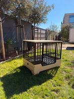 Hondenbench hout, Dieren en Toebehoren, Hondenbenches, Ophalen, Gebruikt