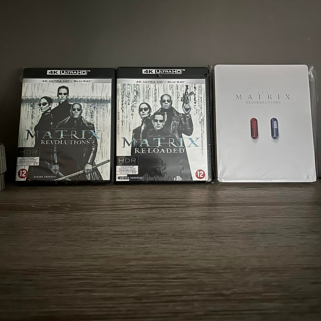 The Matrix 4K UHD Blu-Ray Bundle | + Resurrections Steelbook, CD & DVD, Blu-ray, Enlèvement ou Envoi, Neuf, dans son emballage