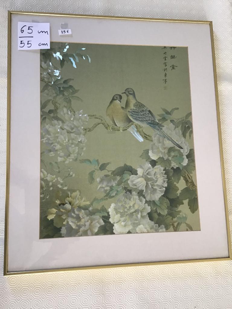 heel mooi kader met Heliogravuren van 65 cm op 55 cm, Antiek en Kunst, Kunst | Etsen en Gravures, Ophalen of Verzenden