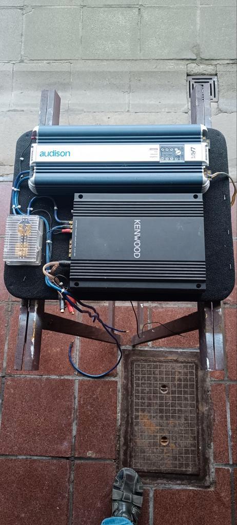 Ampli Audison et Kenwood et HP, Autos : Divers, Haut-parleurs voiture, Utilisé, Enlèvement