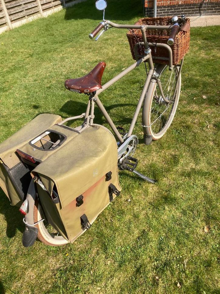 retro herenfiets, Fietsen en Brommers, Fietsen | Heren | Herenfietsen, Zo goed als nieuw, Gazelle, Versnellingen, Ophalen