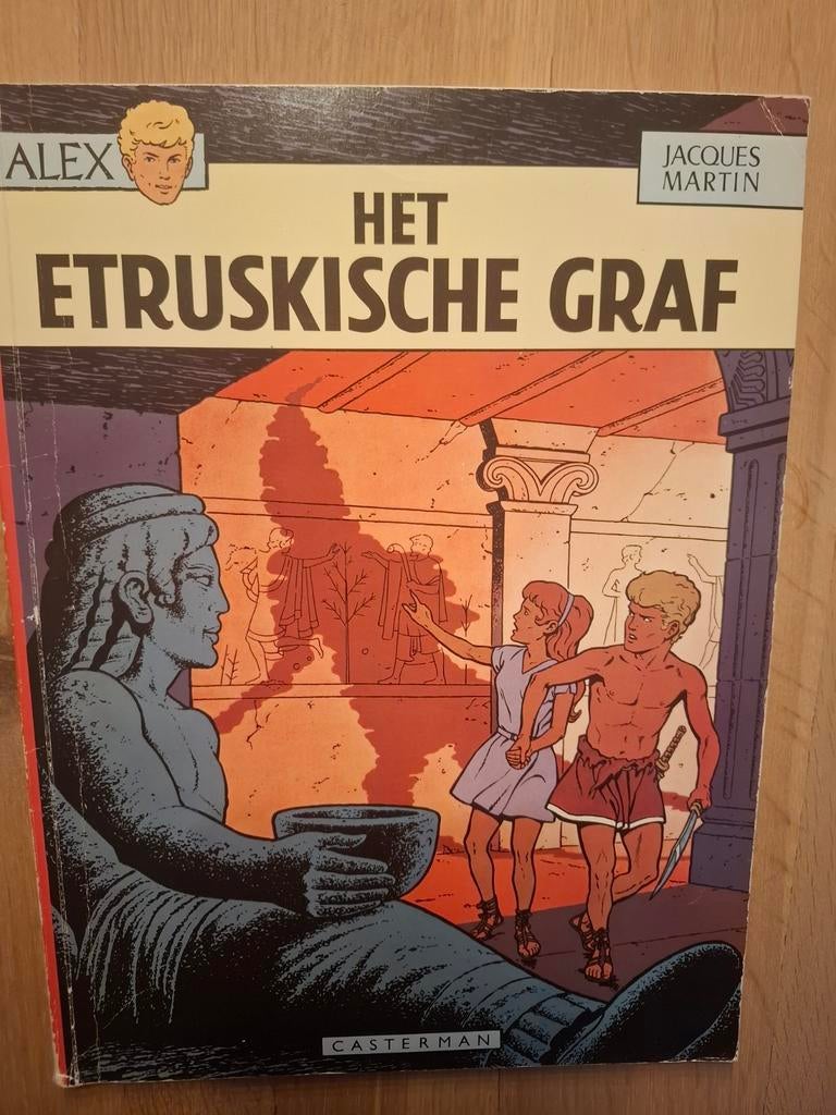 Alex. Het Etruskische graf. Herdruk uit 1974., Ophalen