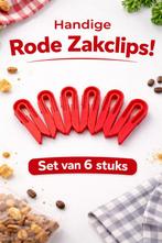 Setje van 6 zakclipjes, Enlèvement, Neuf