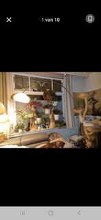 Vintage Booglamp Boulanger, Maison & Meubles, Métal, Vintage, Utilisé, 150 à 200 cm