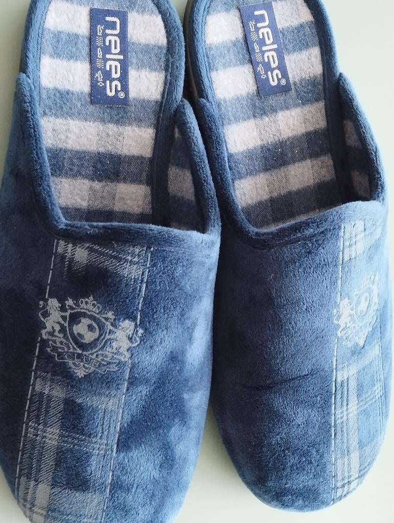 PANTOUFLES HOMME, Neuf, Enlèvement, Pantoufles, Bleu