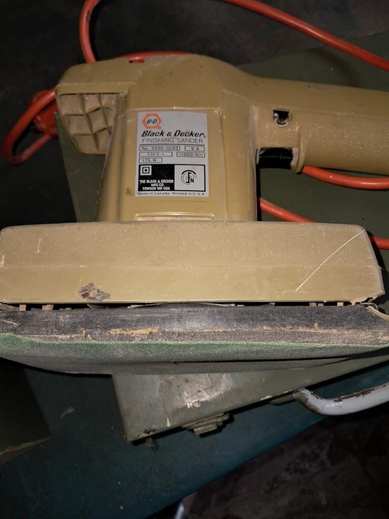 Vlakschuurmachine, Bricolage & Construction, Outillage | Ponceuses, Enlèvement, Ponceuse orbitale