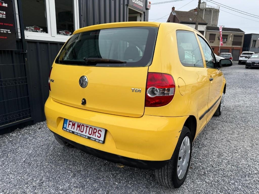 Volkswagen Fox 1.4 TDi / Entretien + CT OK, Auto's, Volkswagen, Voorwielaandrijving, 4 zetels, Stof, https://public.car-pass.be/vhr/6d8949be-546b-4750-8548-040c2c2a58cf