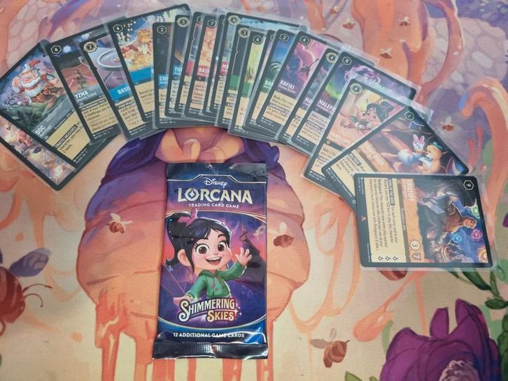 Rares en super rares s5 shimmering skies, Verzamelen, Disney, Ophalen of Verzenden