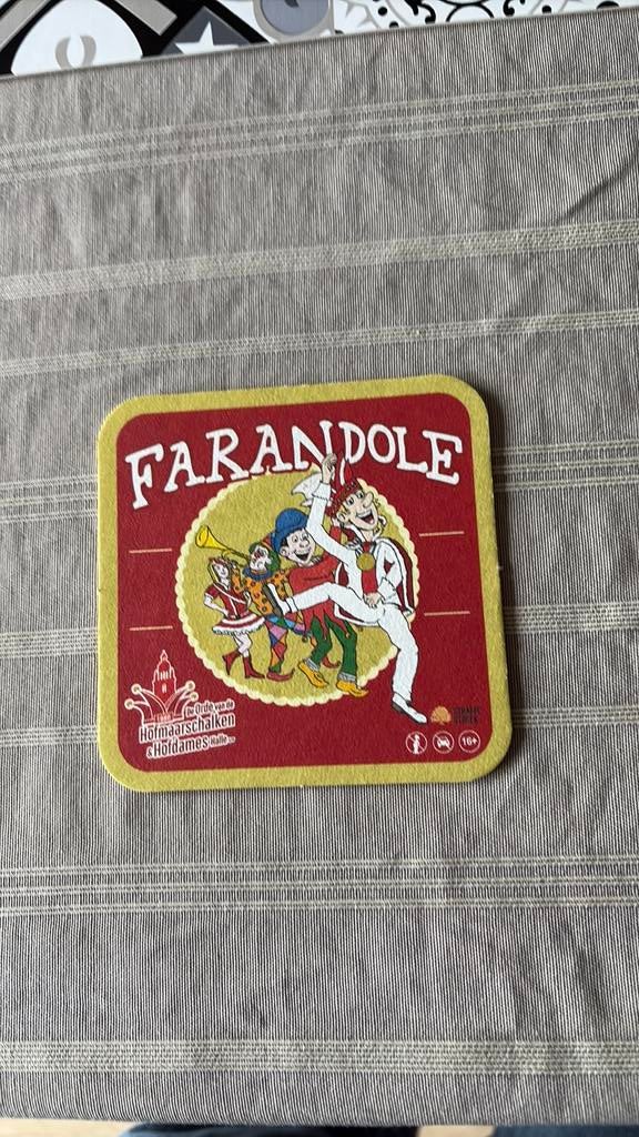 Bierviltje Farandole, Ophalen, Nieuw, Viltje(s)