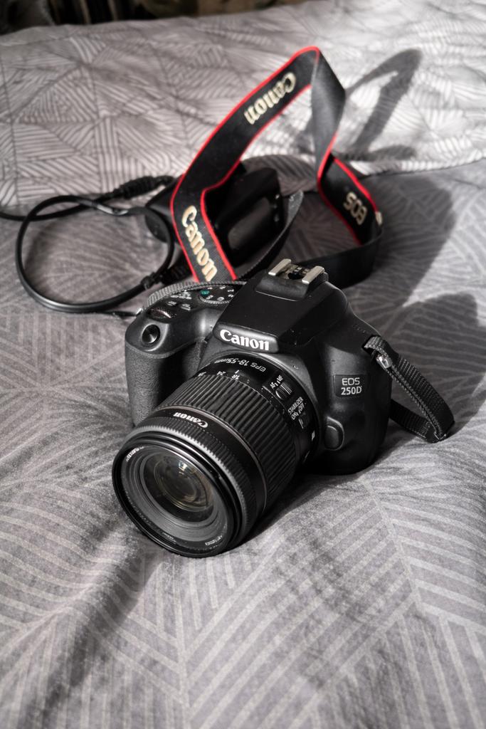 Canon EOS 250D | 2-Lens Kit | Great Condition, Audio, Tv en Foto, Fotocamera's Digitaal, Ophalen, Gebruikt, Spiegelreflex, Canon