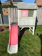 Maison de jeu Smoby avec toboggan, Enlèvement, Utilisé, Plastique