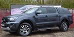 Ford Ranger 2.0Bi-Turbo Wildtrak BOITE ATU FULL OPT 89.293KM, Cuir, Argent ou Gris, Entreprise, Cruise Control