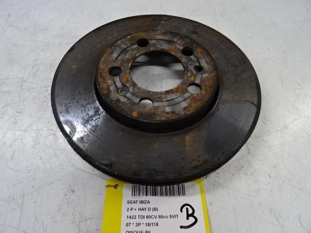 REMSCHIJF VOOR Seat Ibiza III (6L1) (01-2002/11-2009), Gebruikt, Seat