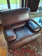 Lederen club zetel, 100 à 125 cm, Enlèvement, Utilisé, Cuir