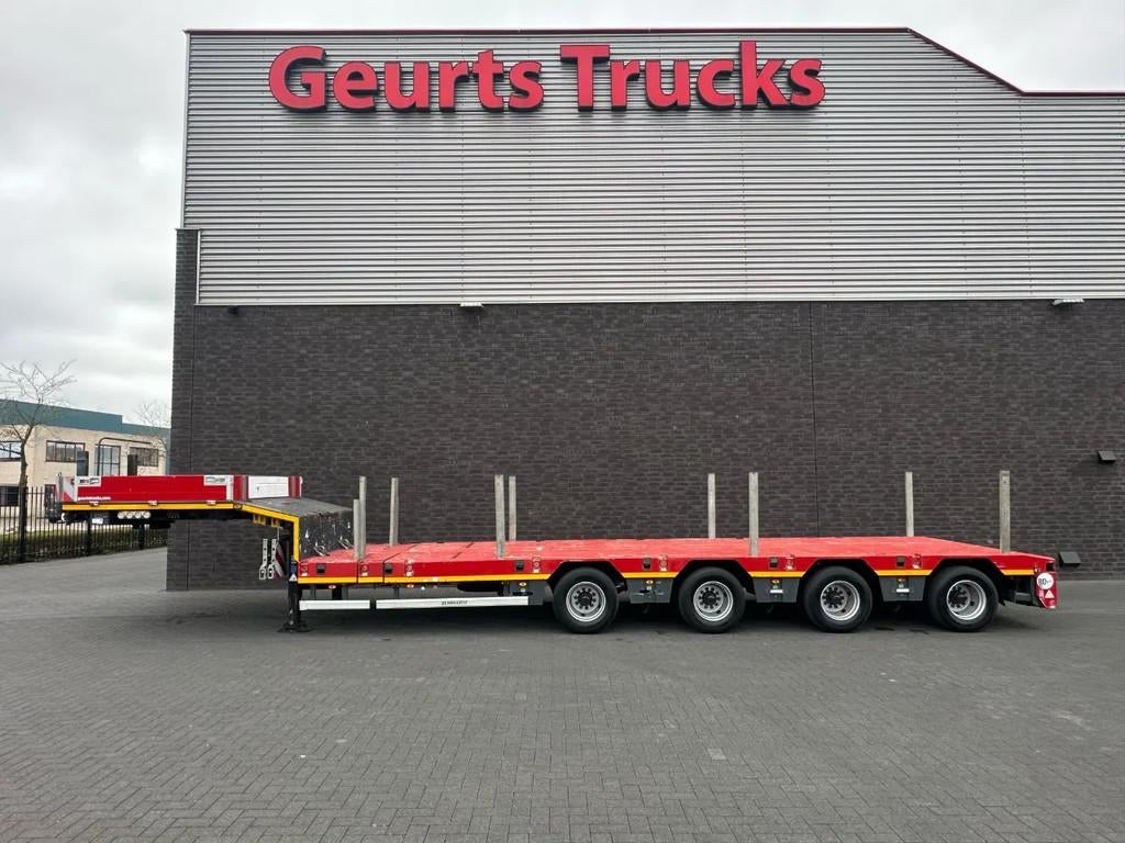 SCHEUERLE EUROAXLE 1T4 4 ASSER UITSCHUIFBARE SEMIE MET 12 TO, Auto's, Vrachtwagens, ABS, Aanhangers en Opleggers, Overige brandstoffen