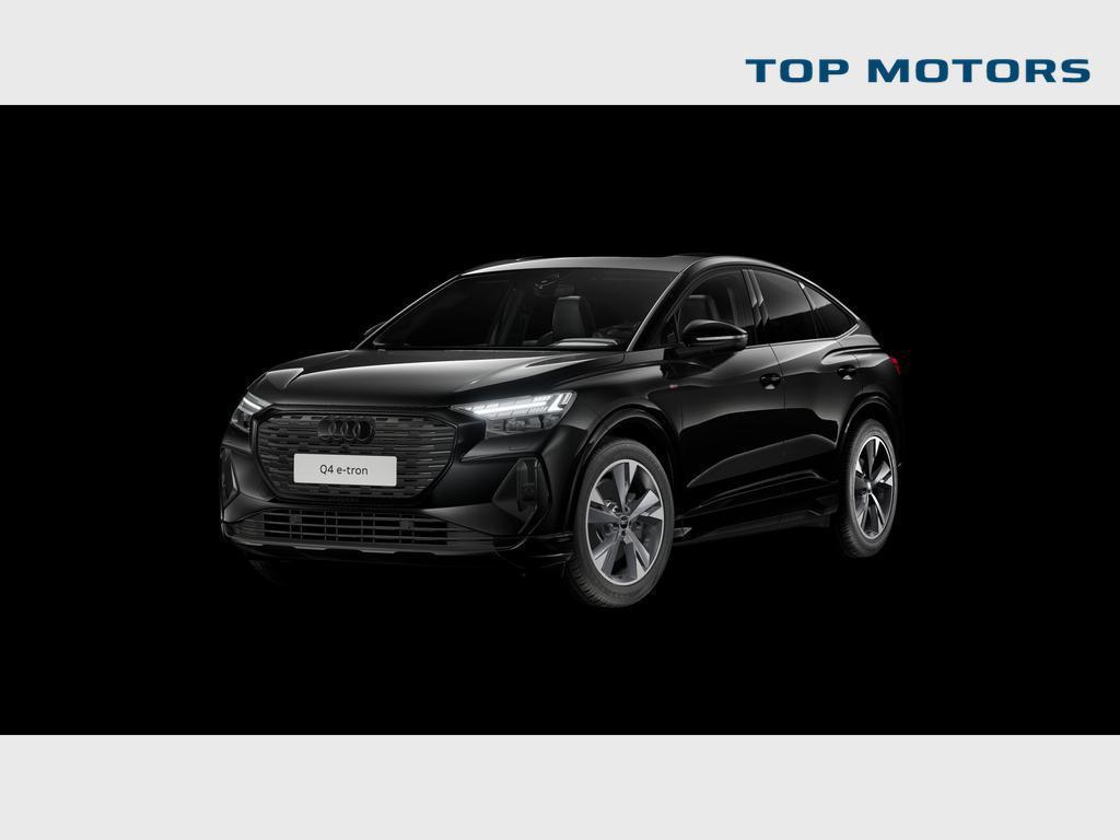 Audi Q4 Sportback e-tron Audi Q4 Sportback Corporate S 45 e-, Auto's, Automaat, Overige modellen, Airbags, Zwart