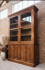 Buffet/vitrine en chêne LIVRAISON GRATUITE, 25 à 50 cm, Avec tablette(s), Flamant, Flamant