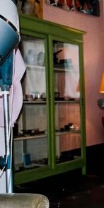 Vitrinekast, Enlèvement, Utilisé, Verre, Vintage