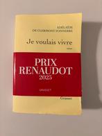 Livre : Je voulais vivre de Adélaïde De Clermont Tonnerre, Boeken, Ophalen, Gelezen, België