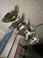 Vintage chroom coupes, 18/8 roestvrij staal, Huis en Inrichting, Ophalen, Zo goed als nieuw