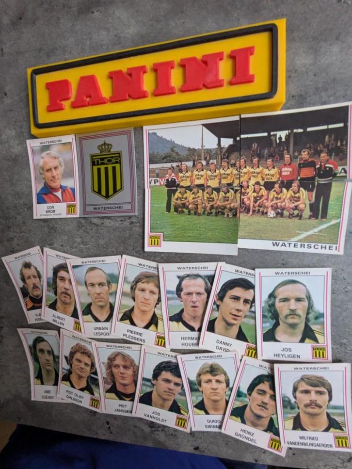 AUTOCOLLANTS PANINI FOOTBALL 80 WATERSCHEI THOR 20 1980, Hobby & Loisirs créatifs, Autocollants & Images, Envoi