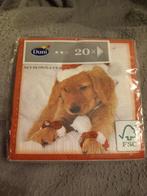 Servetten met hondje, Ophalen, Nieuw