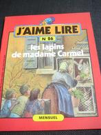 les lapins de madame Carmel - j'aime lire n86, Livres, Enlèvement ou Envoi, Français