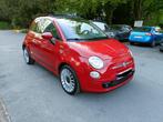 Fiat 500 1.3 Multijet Diesel Airco jaar 2011, Auto's, Fiat, Voorwielaandrijving, Zwart, 4 cilinders, Lederen bekleding