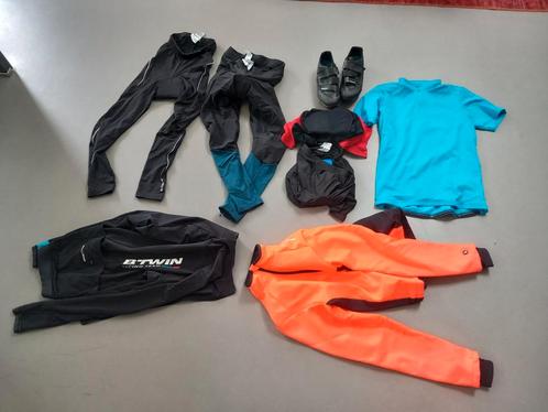 btwin van decathlon, Fietsen en Brommers, Fietsaccessoires | Fietskleding, Gebruikt, Heren, Bovenkleding, S, Ophalen of Verzenden