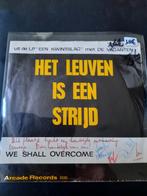 UNIEK gehandtekende single De Vaganten Leuven is een strijd, Cd's en Dvd's, 7 inch, Single, Ophalen of Verzenden, Zo goed als nieuw