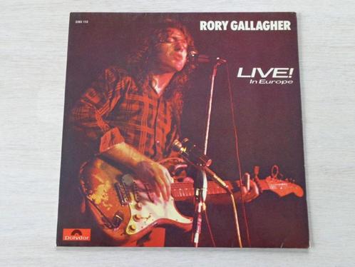 Rory Gallagher – Live! In Europe, Cd's en Dvd's, Vinyl | Rock, Zo goed als nieuw, Overige genres, 12 inch, Ophalen of Verzenden