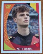 Innova (panini like) #BEL3 U17 Mattis Seghers 1ste sticker!, Ophalen of Verzenden, Zo goed als nieuw, Sticker