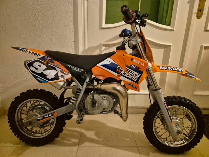 ktm 50cc junior adventure, Fietsen en Brommers, Brommers | Crossbrommers, Zo goed als nieuw, Ophalen